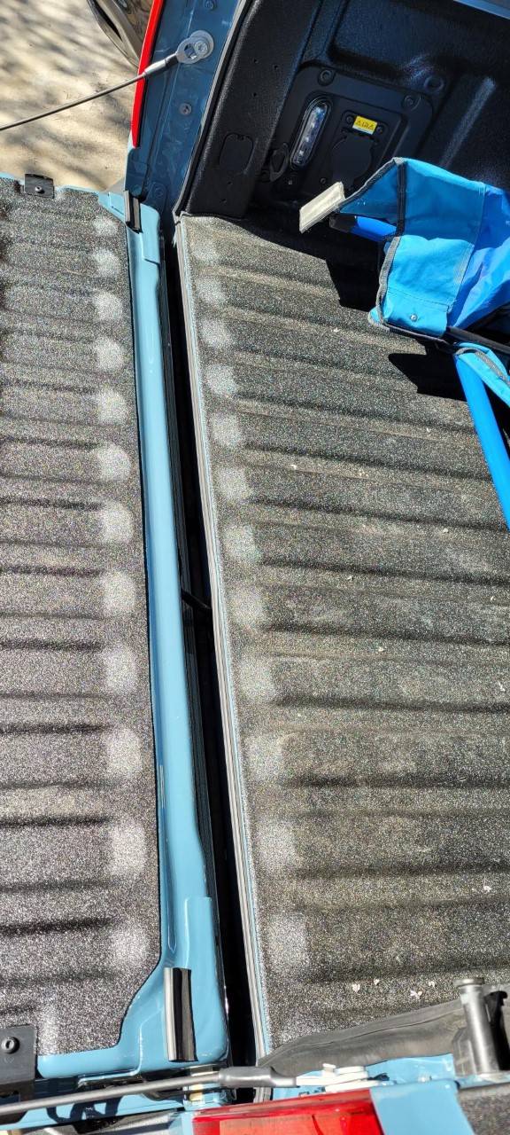 Ford Maverick Undercover armor tonneau cover water issues Cover Sealing, Bottom side