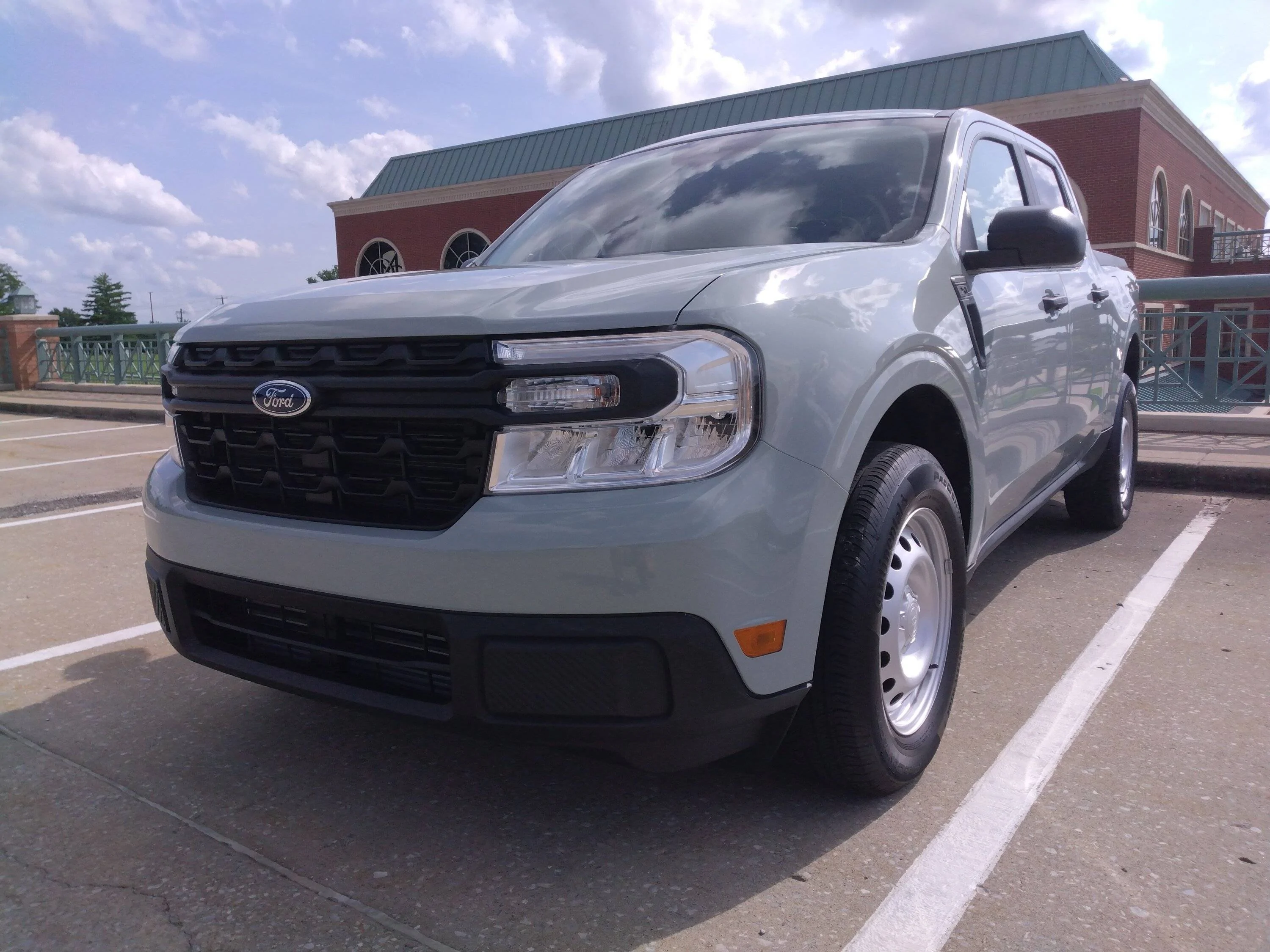 Ford Maverick Deep clean, paint correction, and sealant results on Cactus Grey IMG_20250615_163744_129