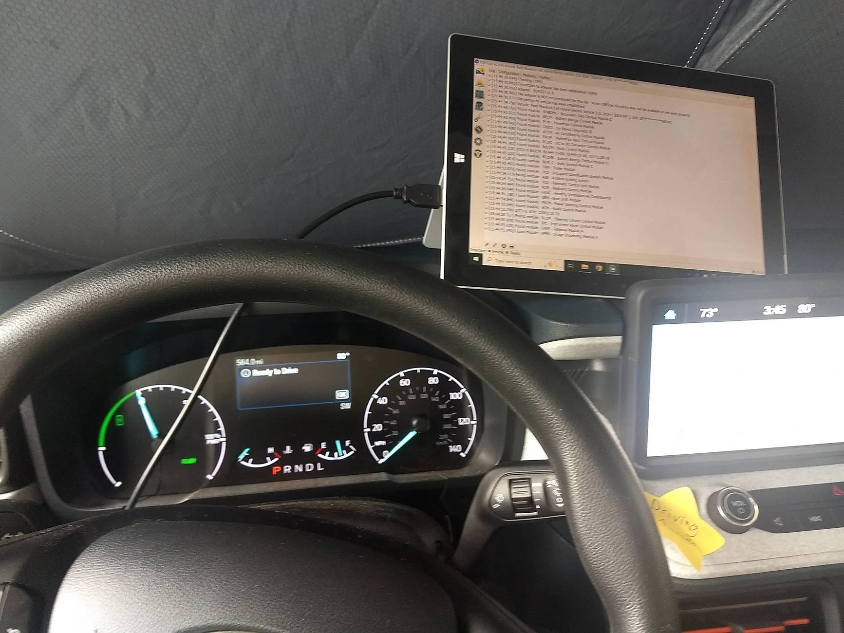 Ford Maverick Documentation about ForScan that I created. TabPic