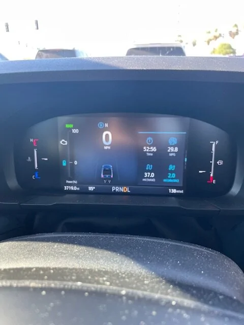 Ford Maverick Hybrid Battery Seemed to Stop Working on Drive Home Today IMG_3251