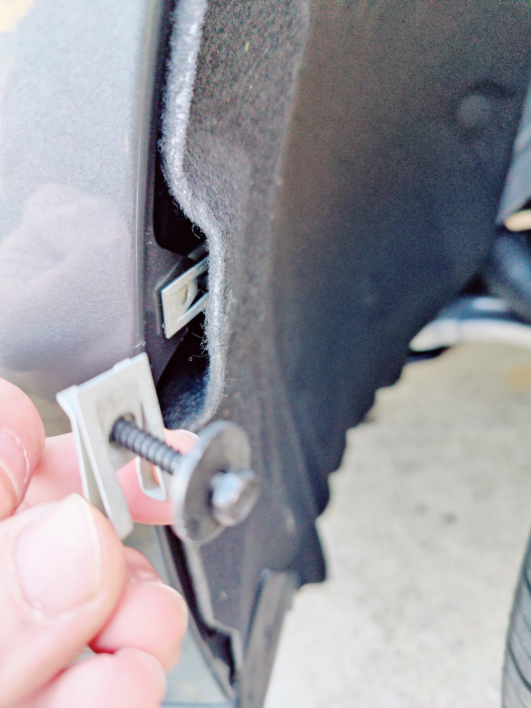 Ford Maverick Ford Mud Flaps Install - DIY Video & Photos IMG_20211204_081821