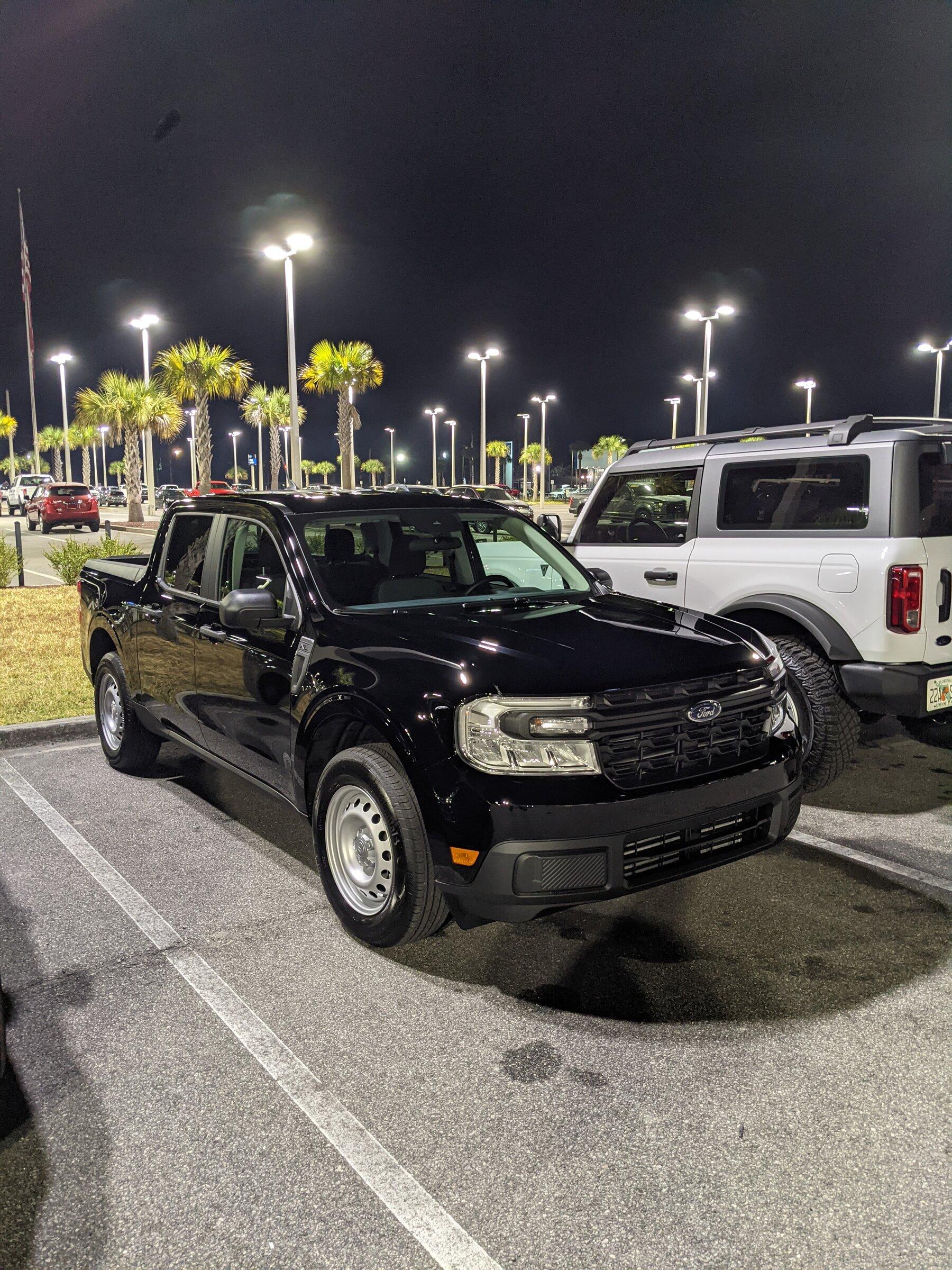 Ford Maverick Hello from Florida PXL_20211203_015225690