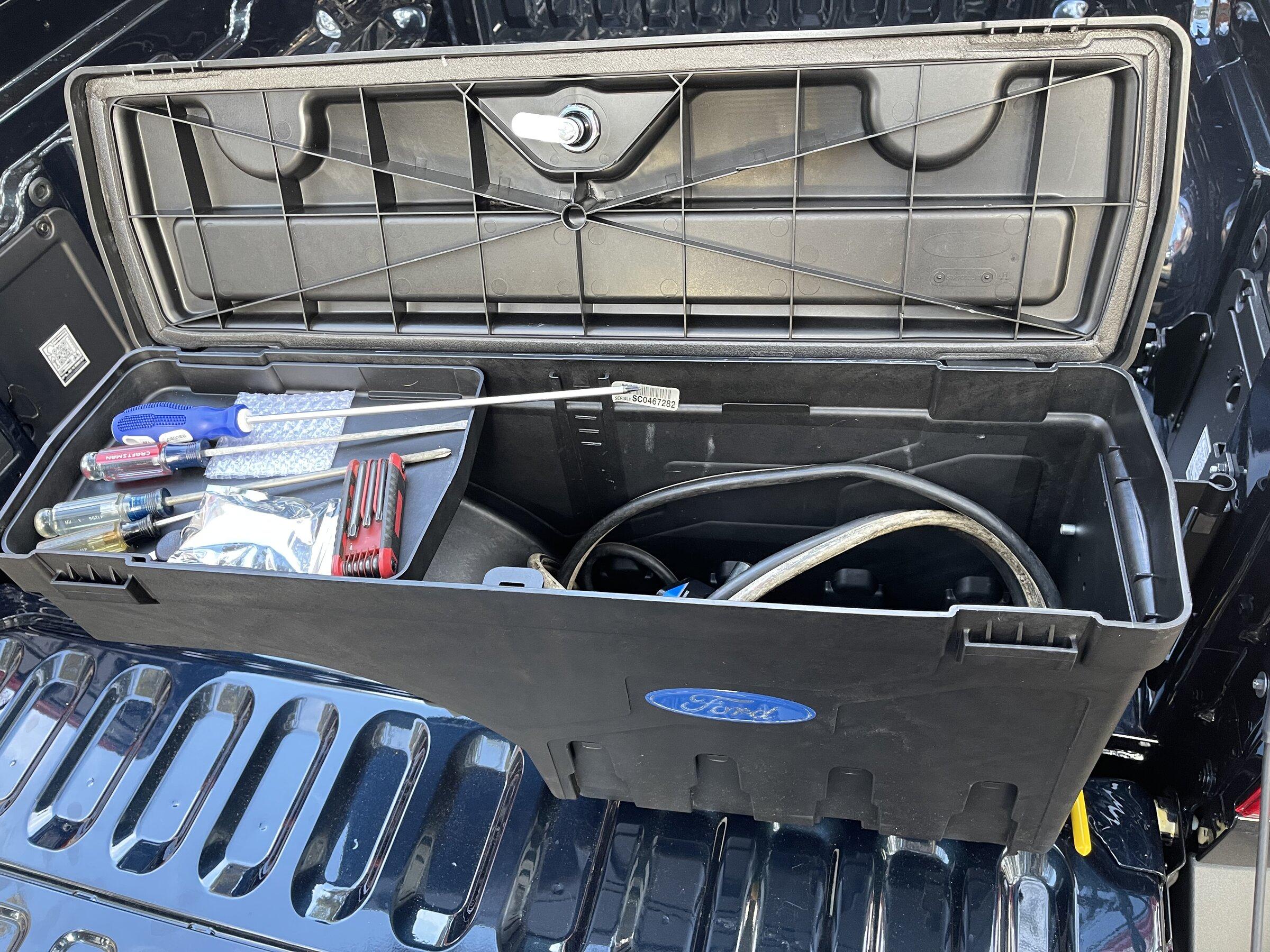 Ford Maverick Ford bed toolbox installed E16BDBBA-A5EB-41CD-9738-31FB92028DB8