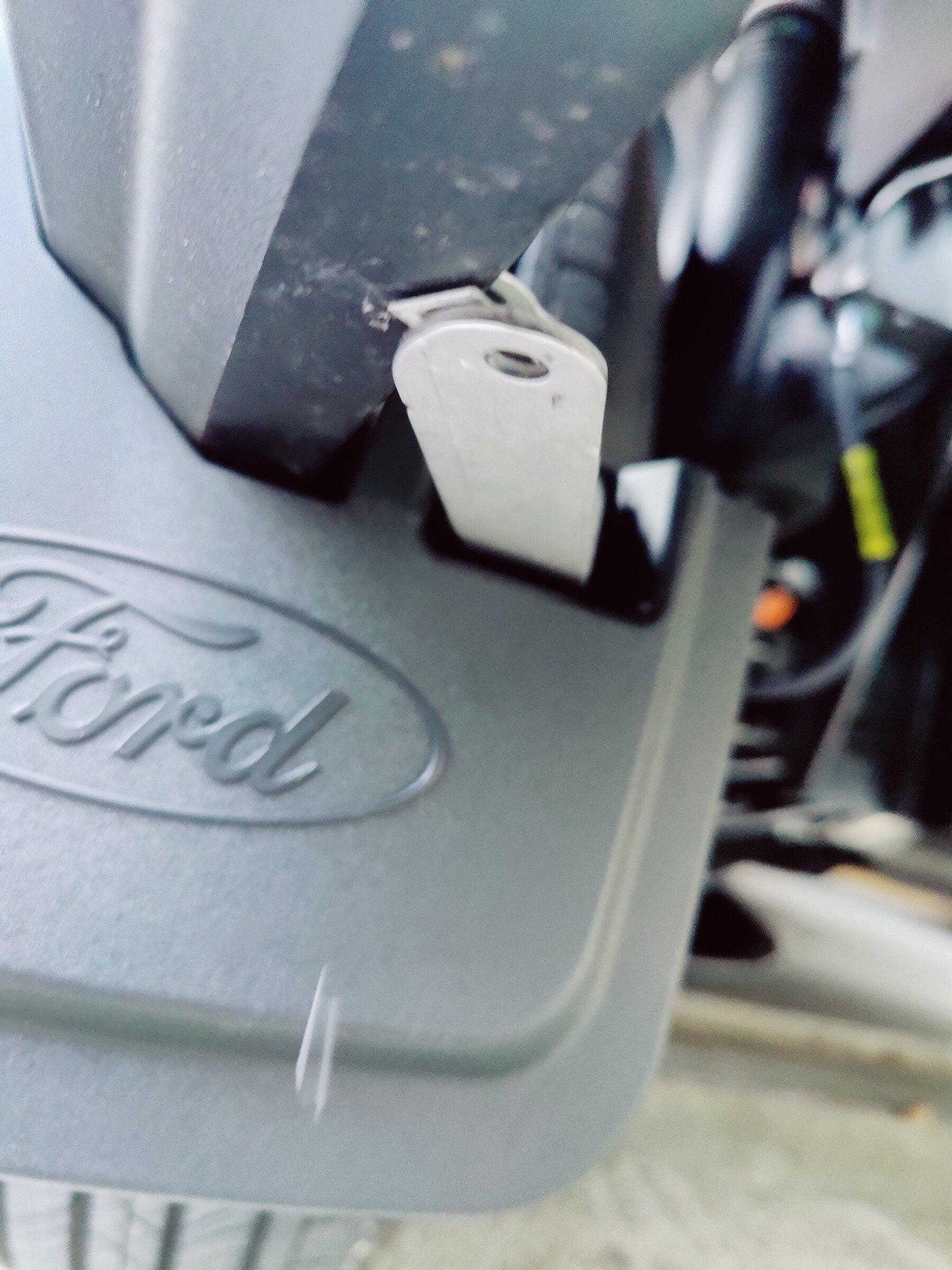 Ford Maverick Ford Mud Flaps Install - DIY Video & Photos IMG_20211204_153027