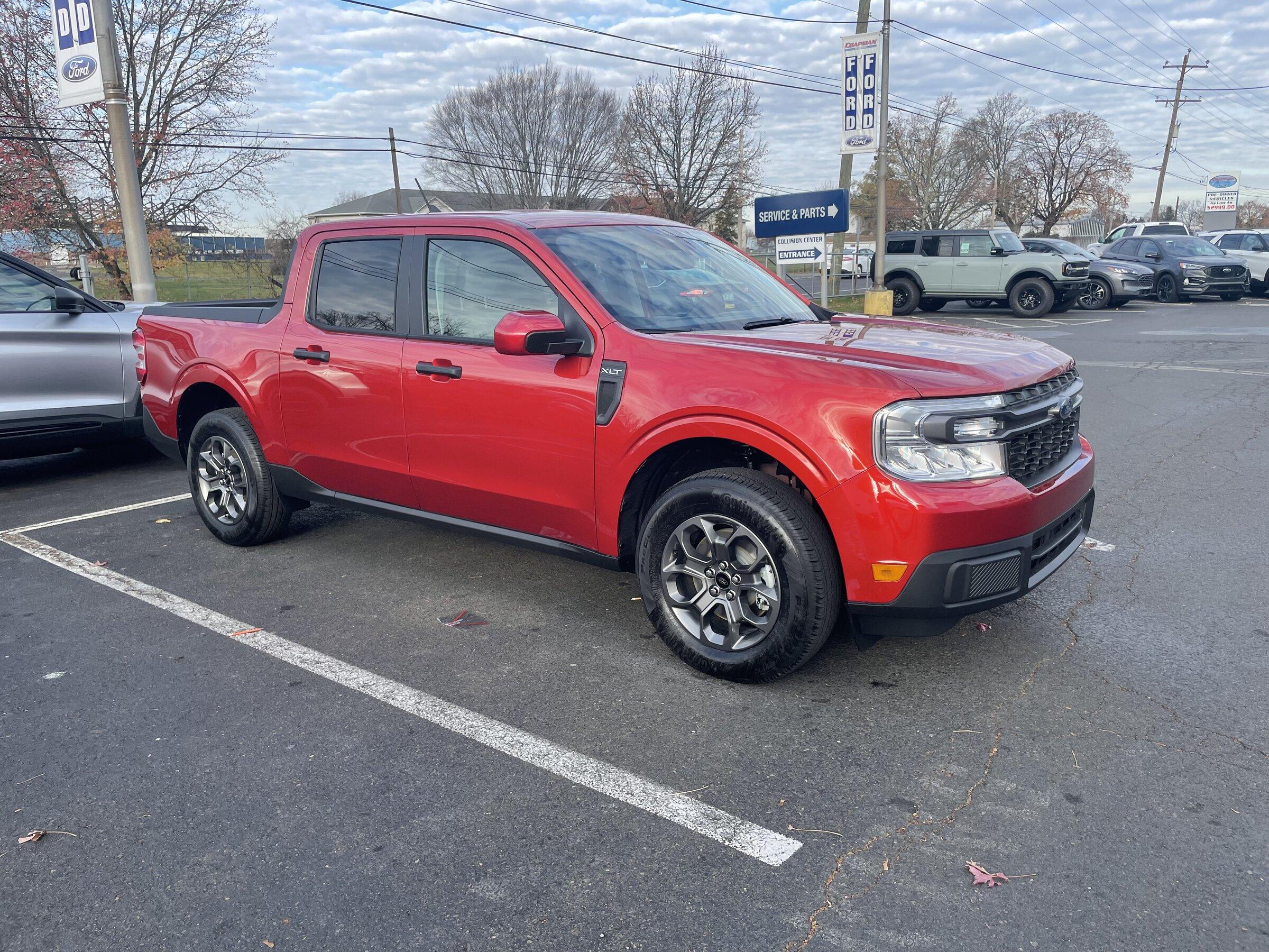 Ford Maverick Picking up Saturday 12/4 from Chapman 120E096F-11D9-4122-AC09-BA598003129E