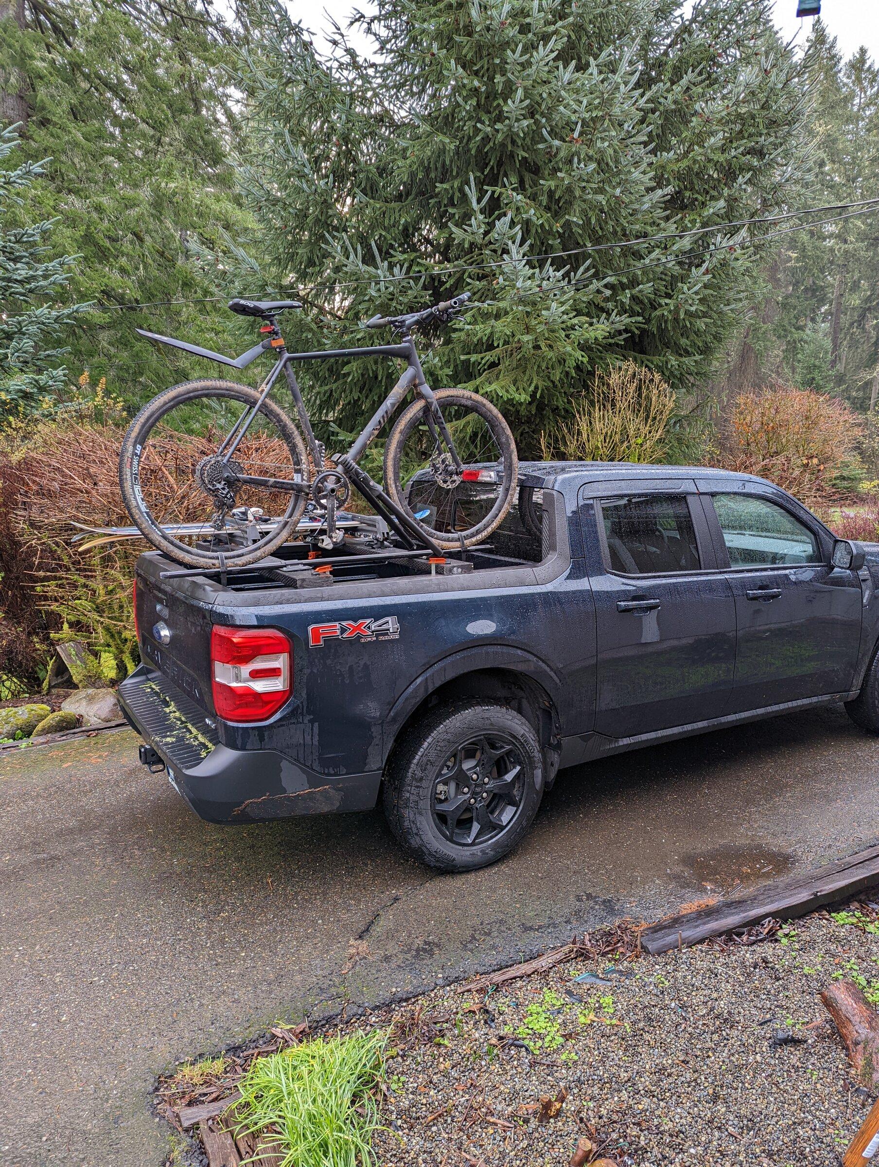 Ford Maverick DIY Gear Rack- What I had laying around edition. PXL_20211205_164724612