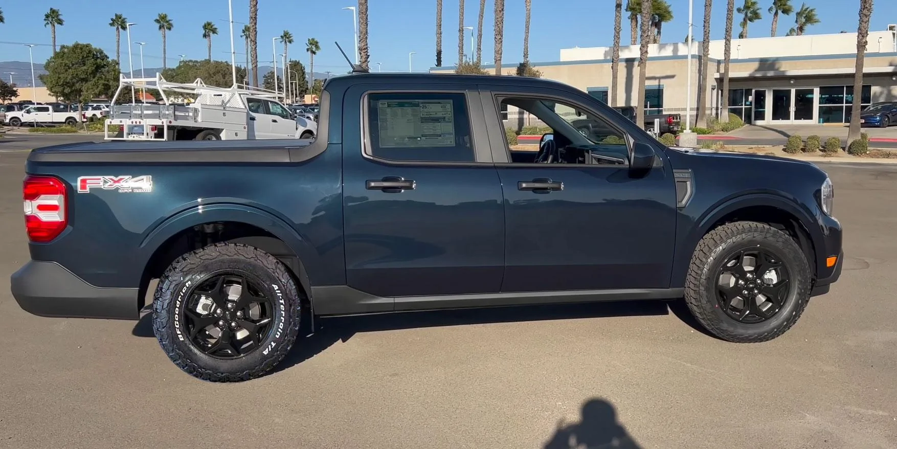 Ford Maverick Alto Blue Lariat with BFG A/T KO2 245/65/17 FalkenvBF