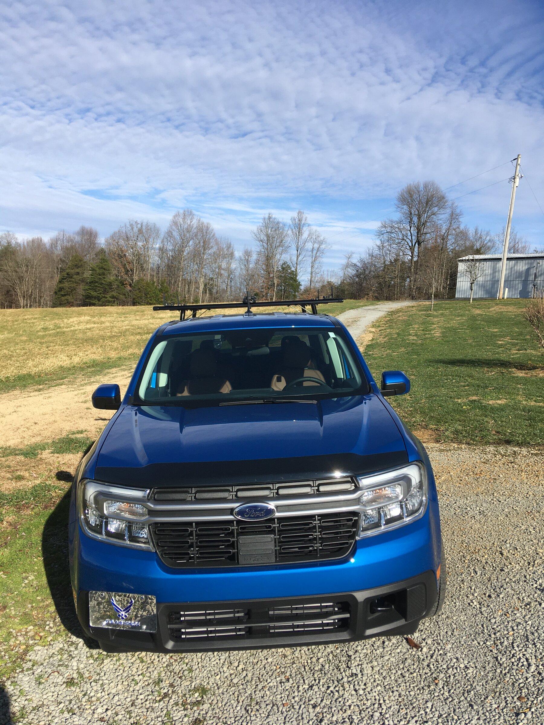 Ford Maverick Installed 4' 6" TruXedo Pro X15 Tonneau Cover & Angry Elephant Rack System Rail size 50" 91B416C8-0C8A-4347-97D3-154A92CE00C0