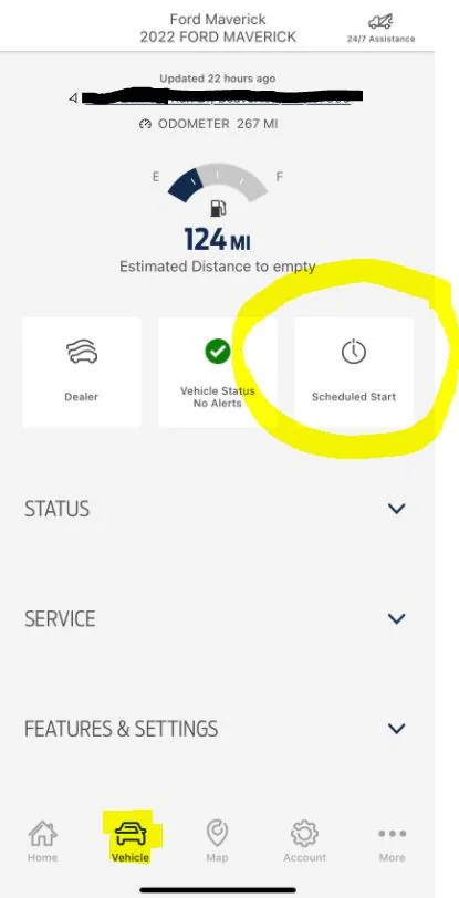 Ford Maverick Ford Pass Remote Start? scheduled start