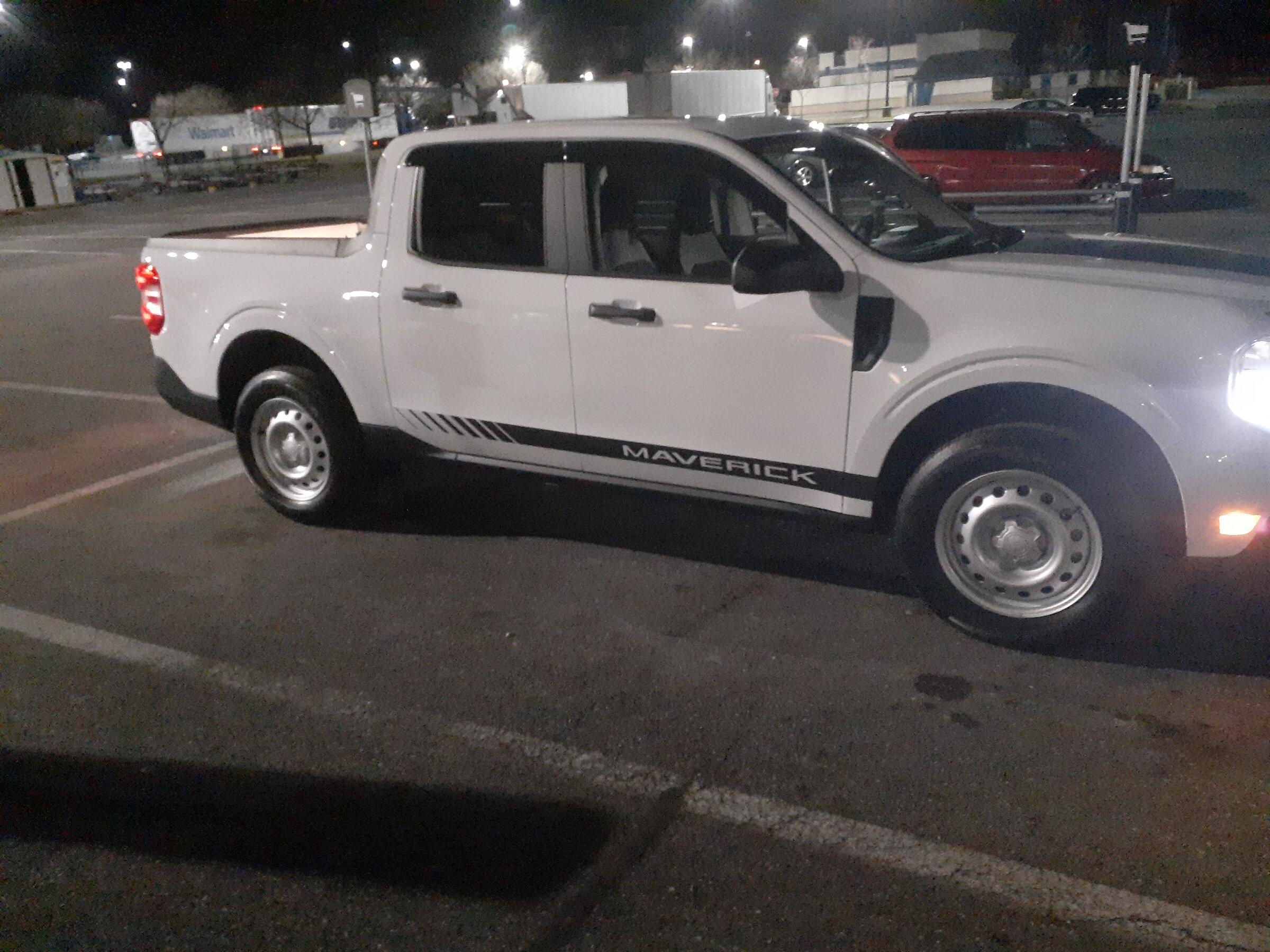 Ford Maverick OXFORD WHITE Maverick Photos Thread 20211207_053350