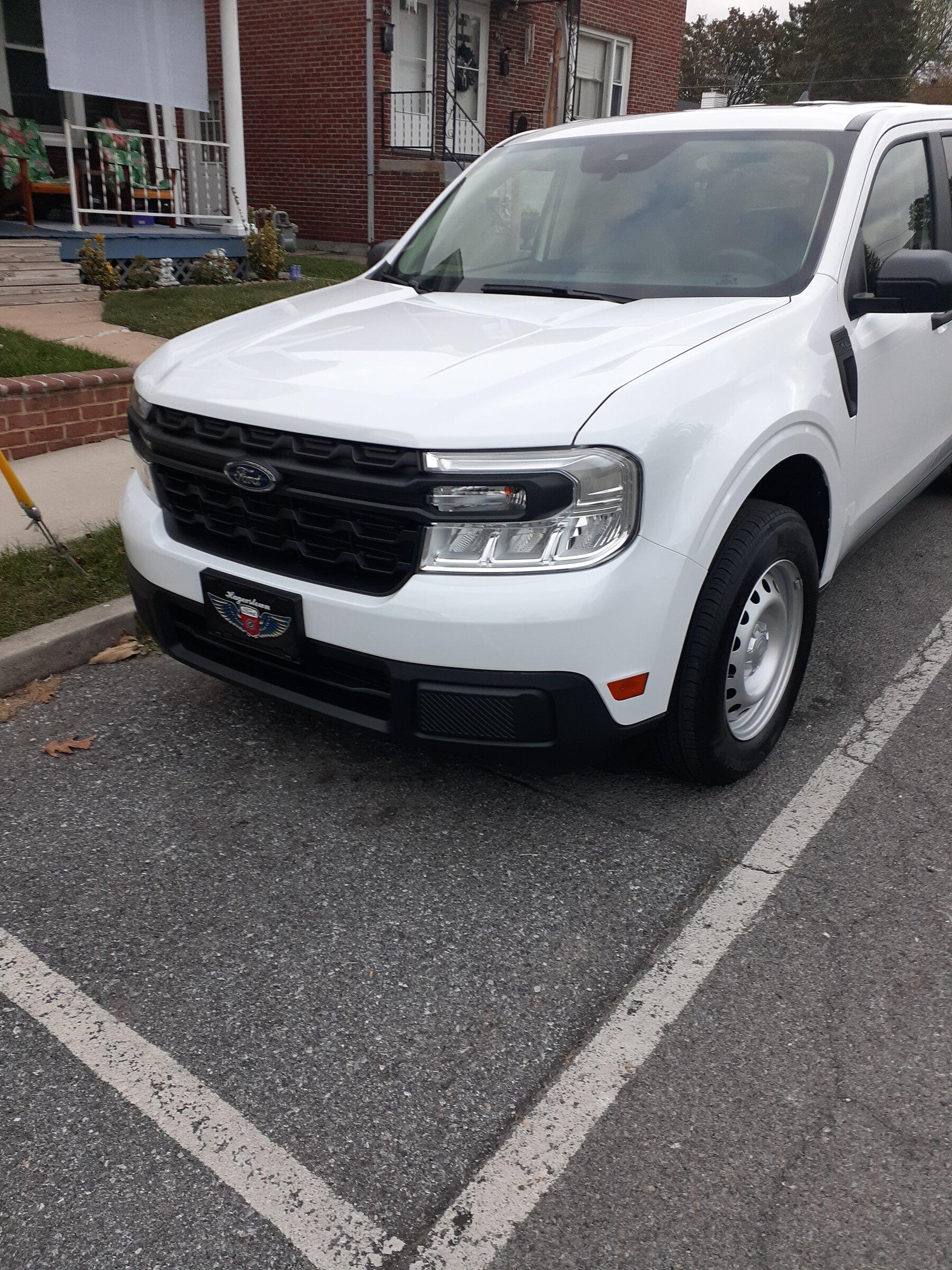 Ford Maverick OXFORD WHITE Maverick Photos Thread 20211028_173828