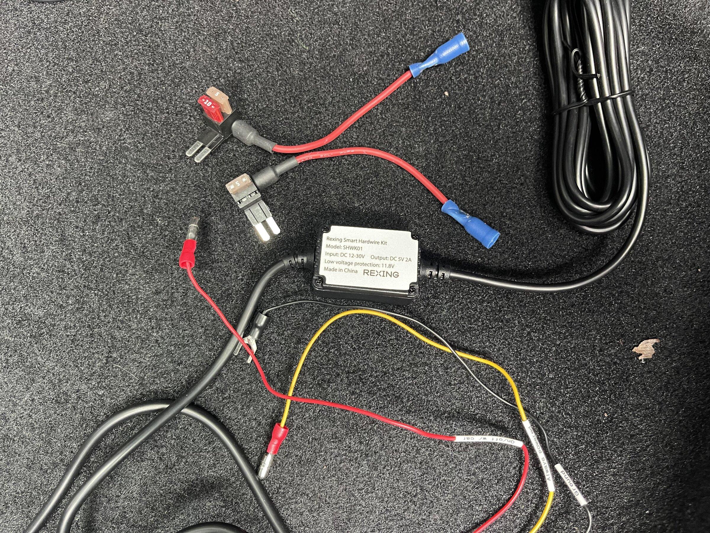 Ford Maverick Rexing V1P-4K dashcam hardwire install w/pics [DIY writeup instructions] IMG_2664