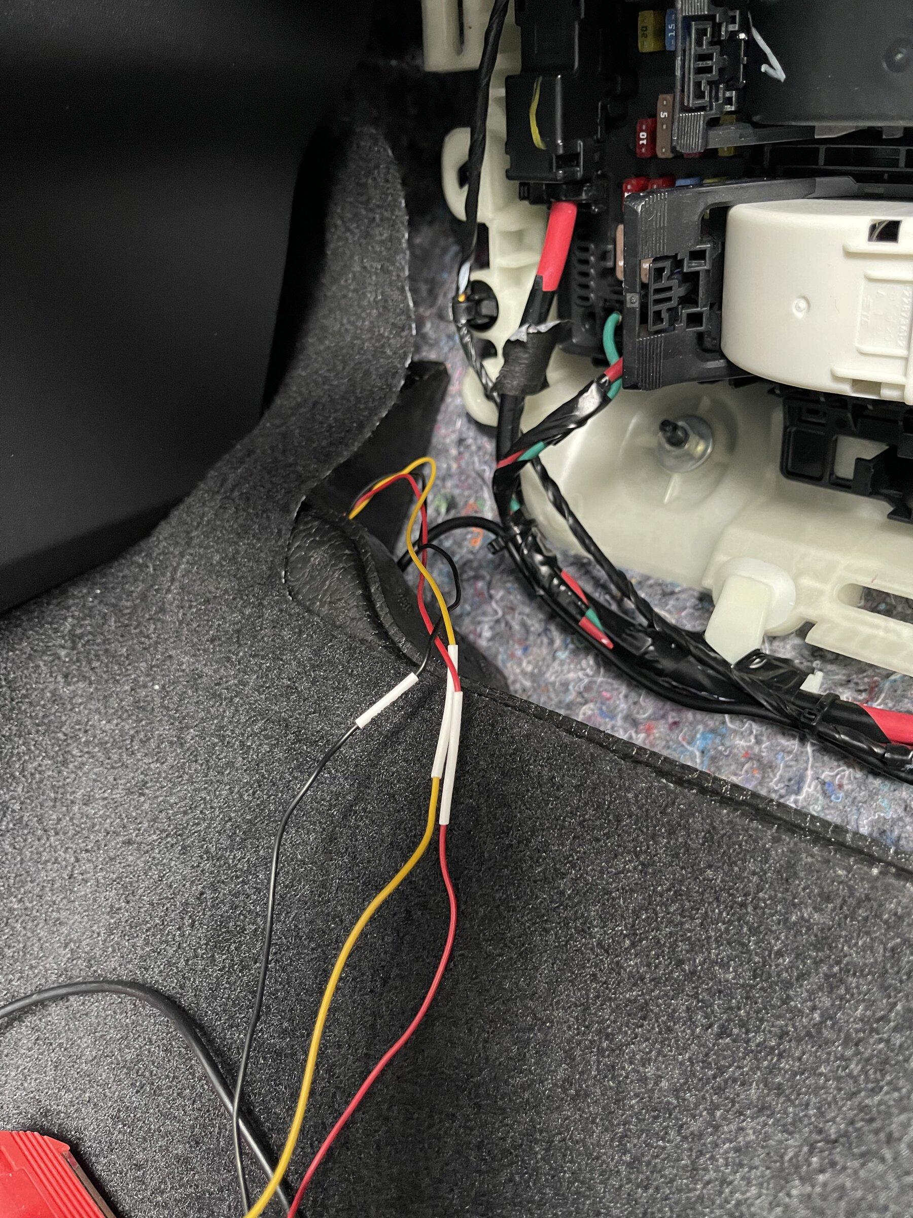 Ford Maverick Rexing V1P-4K dashcam hardwire install w/pics [DIY writeup instructions] IMG_2677