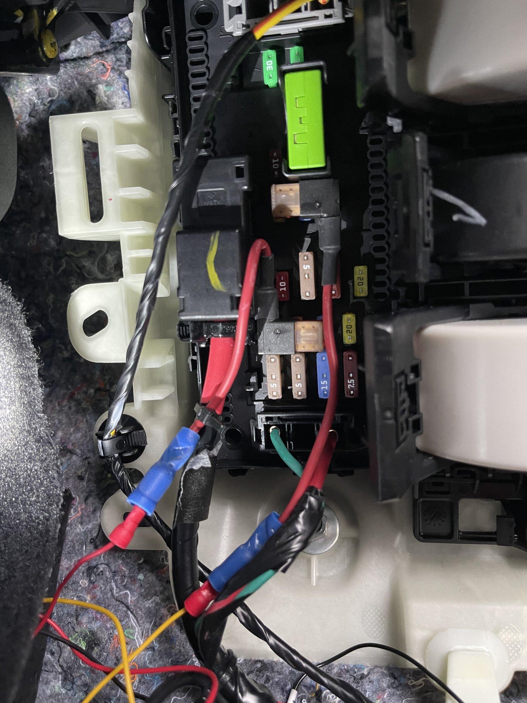 Ford Maverick Rexing V1P-4K dashcam hardwire install w/pics [DIY writeup instructions] IMG_2679