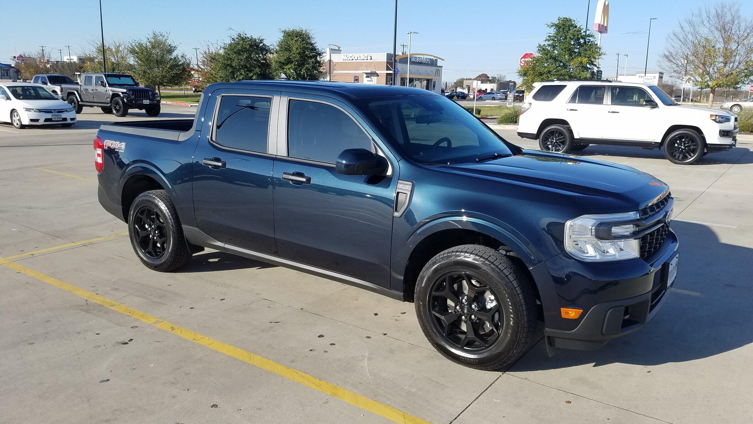 Ford Maverick ALTO BLUE Maverick Photos Thread 20211206_152317