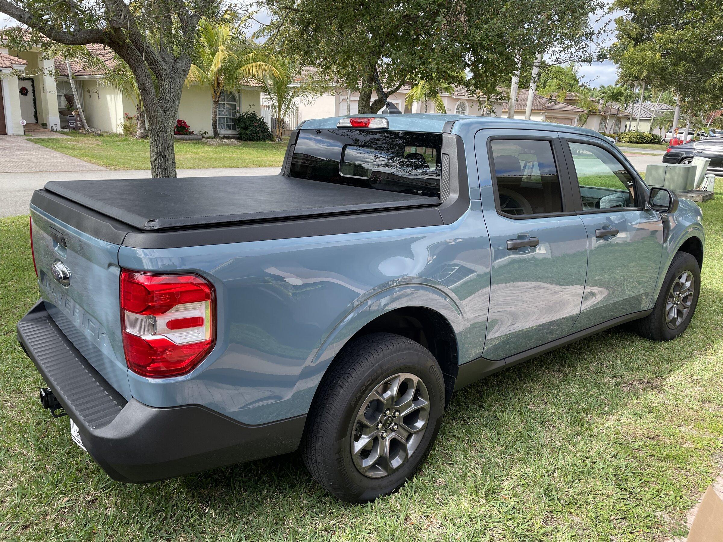 Ford Maverick Installed MAVERICK 2022 TRUXEDO SOFT ROLL-UP TONNEAU COVER D23EA1CA-7DF4-4D4F-AC21-F6147EF9B7D6