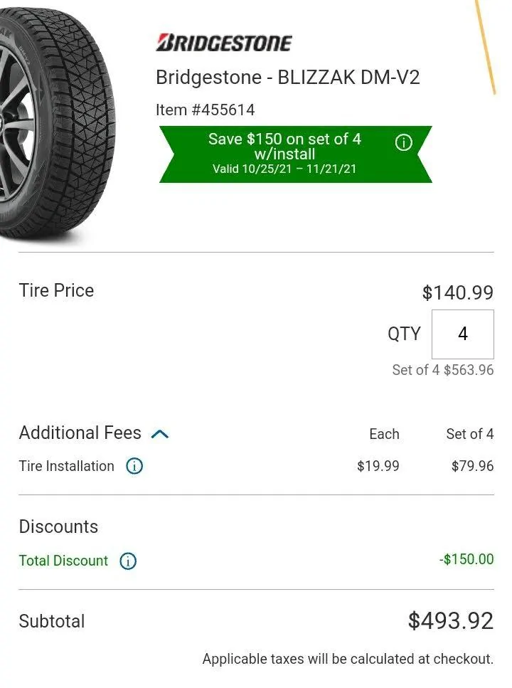 Ford Maverick Winter tires - what size/and any recommendations ? Screenshot_20211120-200138_Costco