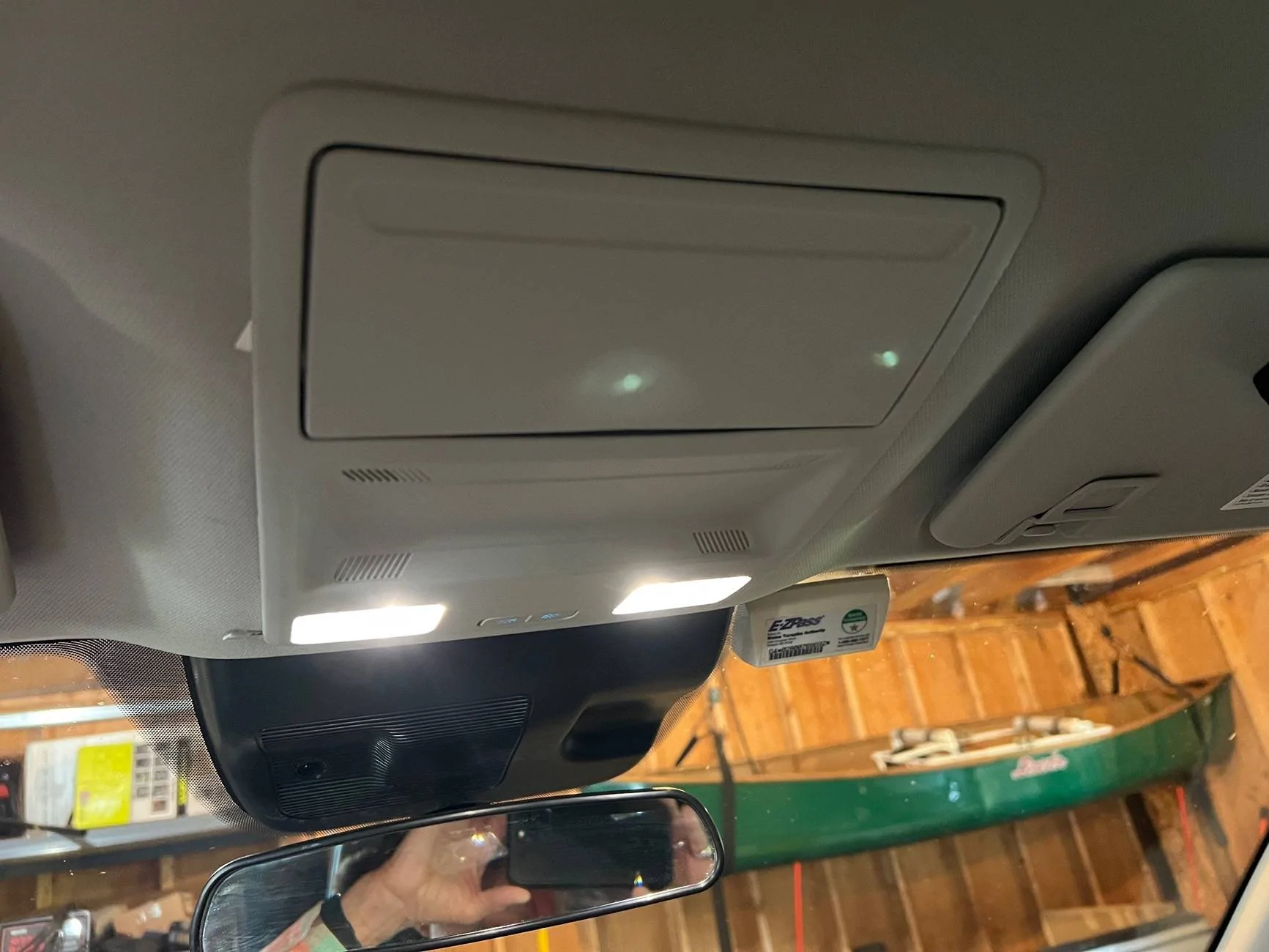 Ford Maverick Rubbing buzzing sound coming from Overhead Console 2025 IMG_3455