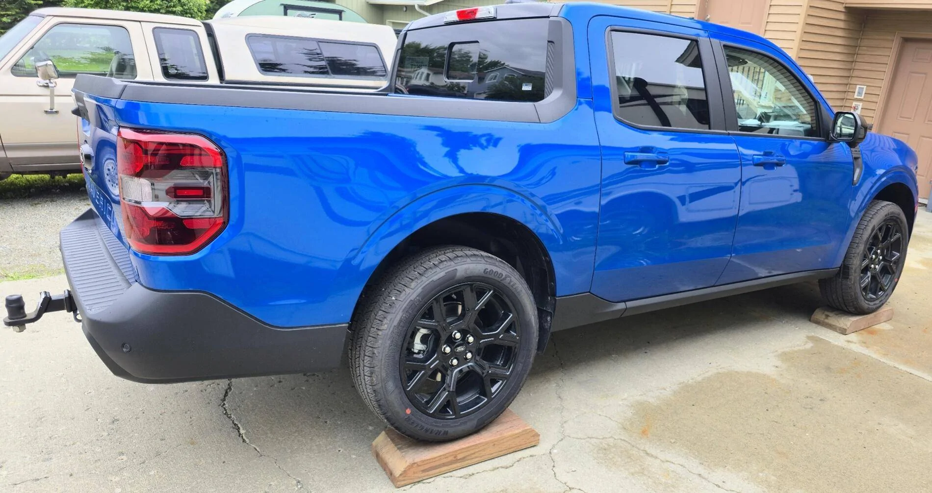 Ford Maverick TrailFX A4 Step Bars not a driveway install, had to leave to the pros.  Install finished by MatSu Customs. 1750307687591-47