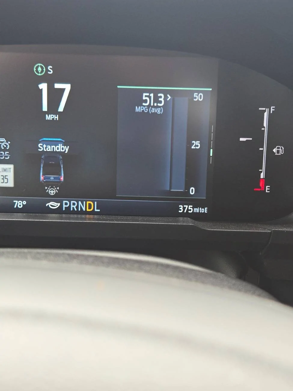 Ford Maverick 2025 HYBRID AWD MPG? 20250617_172652