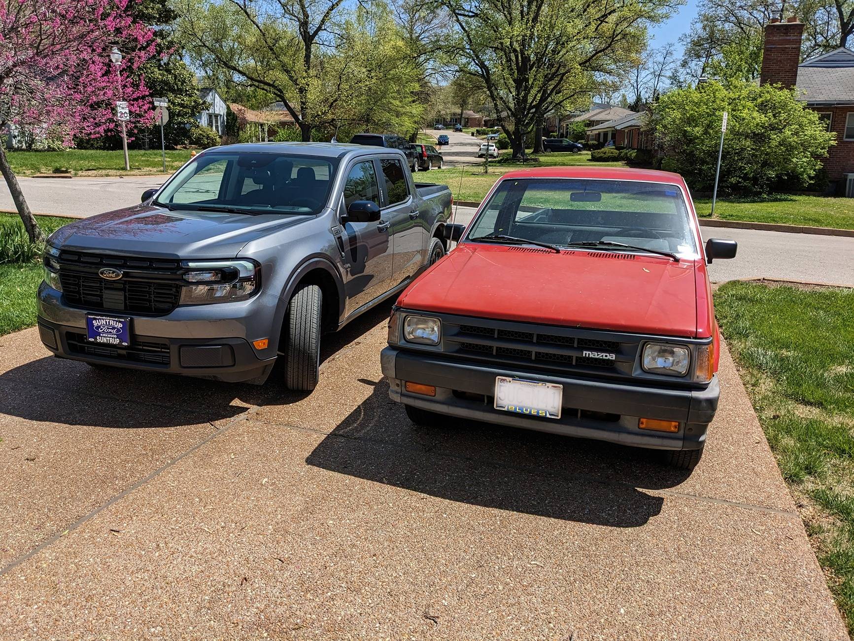 Ford Maverick 1989 Ranger & 2025 Maverick - brothers separated by 36 years Ford and Mazda