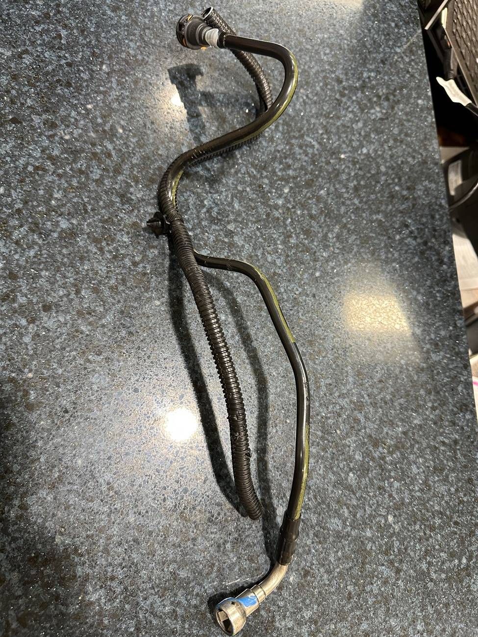 Ford Maverick Fuel line failure IMG_3674