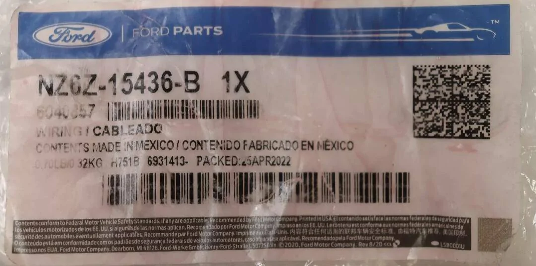 Ford Maverick Installing factory trailer brake system (2024 Tremor XLT) 1000013091