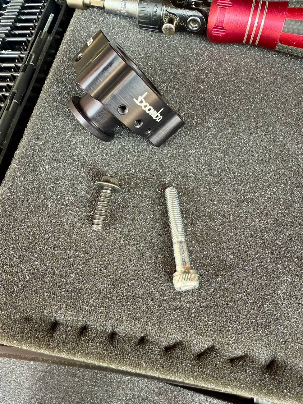 Ford Maverick BOV adapter wrong bolts IMG_5455