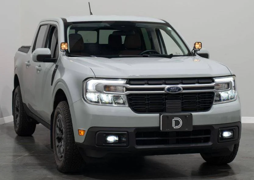 Ford Maverick Diode Dynamics on a 2025 Hybrid XLT DD Fog Light