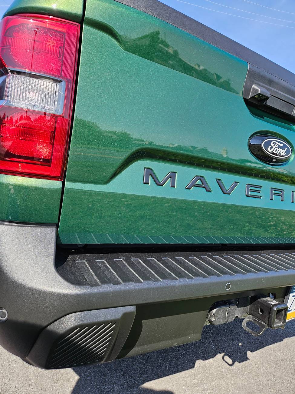 Ford Maverick My theory of Mavericks getting rear ended 20250623_165216