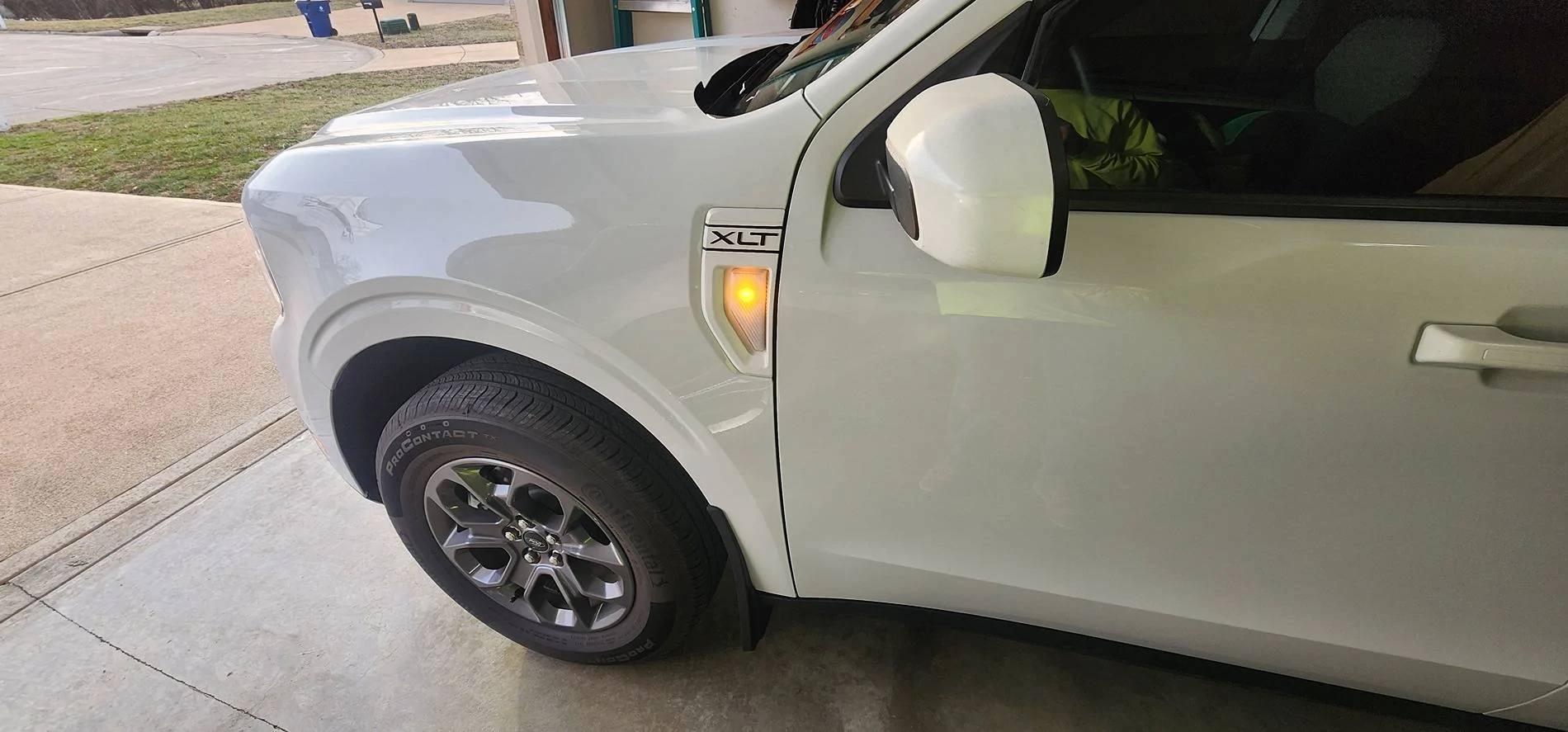 Ford Maverick New Mabett Side Marker Paint and Installation 20250303_170121