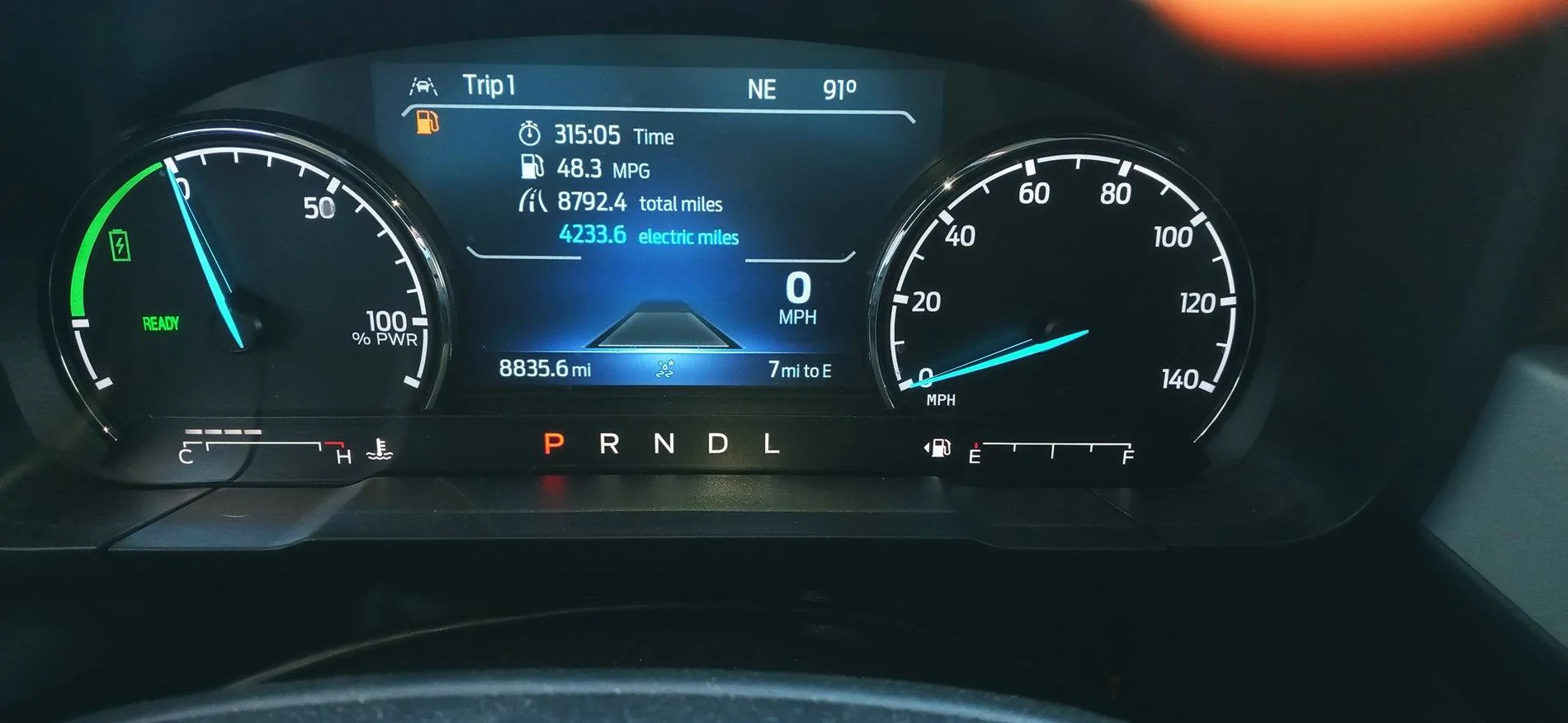 Ford Maverick Hypermiling Challenge for 2.5L Hybrid 20250622_123801