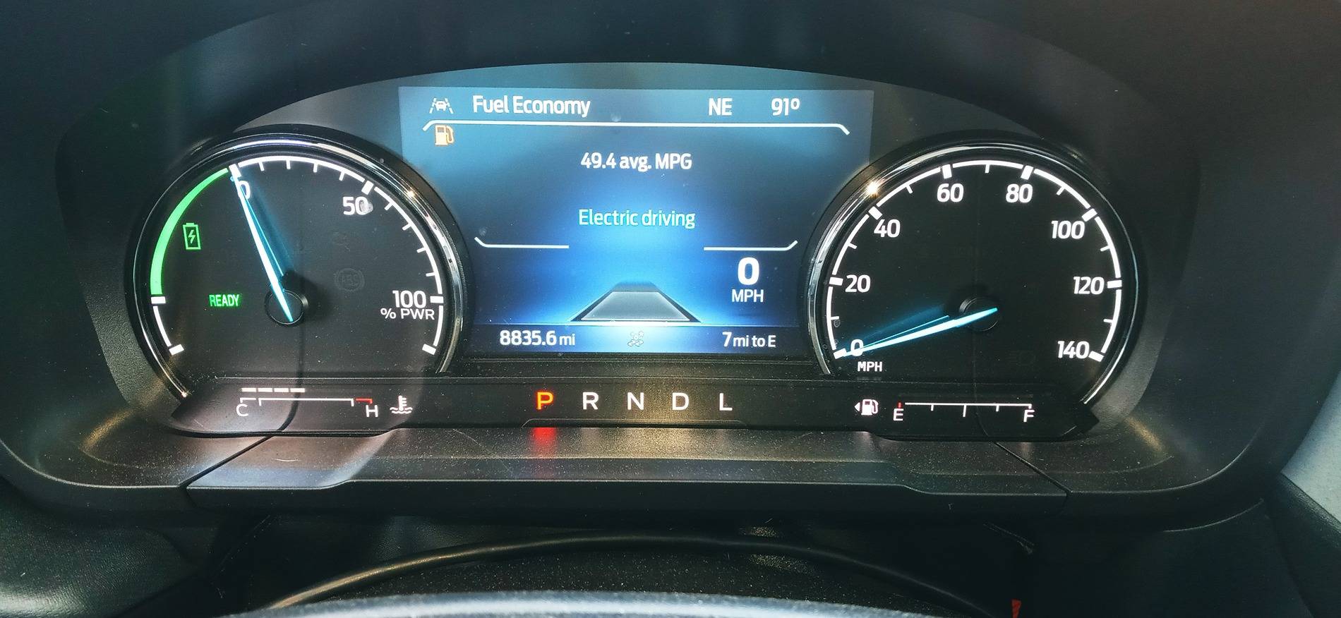 Ford Maverick Hypermiling Challenge for 2.5L Hybrid 20250622_123729