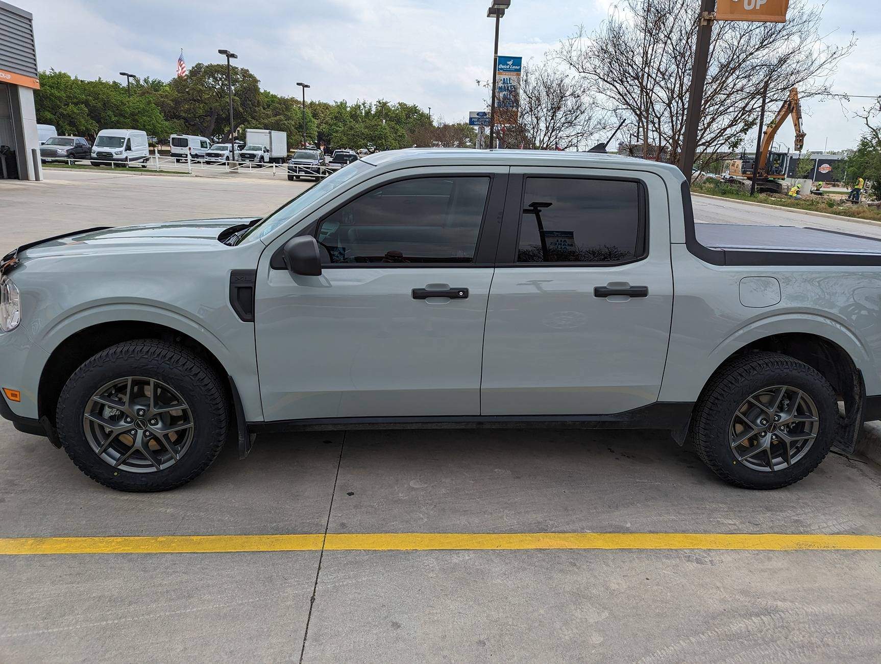 Ford Maverick Let's talk tint (%) for the front side windows PXL_20230404_200147534