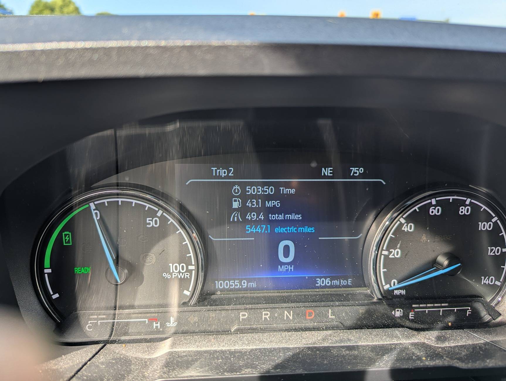 Ford Maverick Trip Odometer showing incorrect total miles  after 10K miles Mavrick Odometer