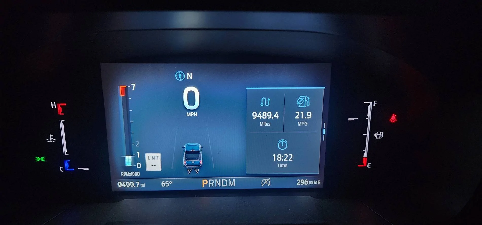 Ford Maverick Trip Odometer showing incorrect total miles  after 10K miles 20250626_051409