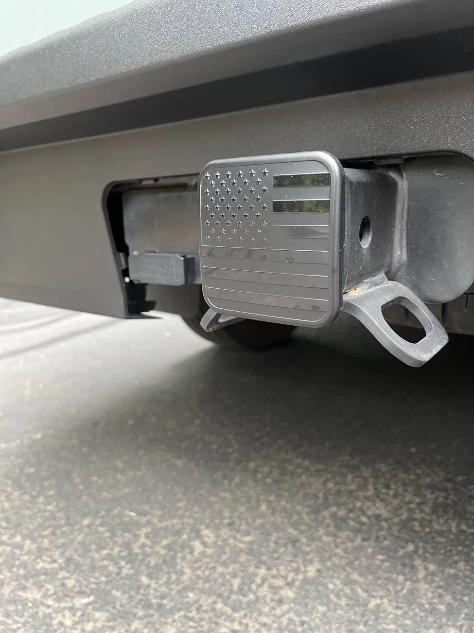 Ford Maverick Let's See Your Trailer Hitch Cover imag