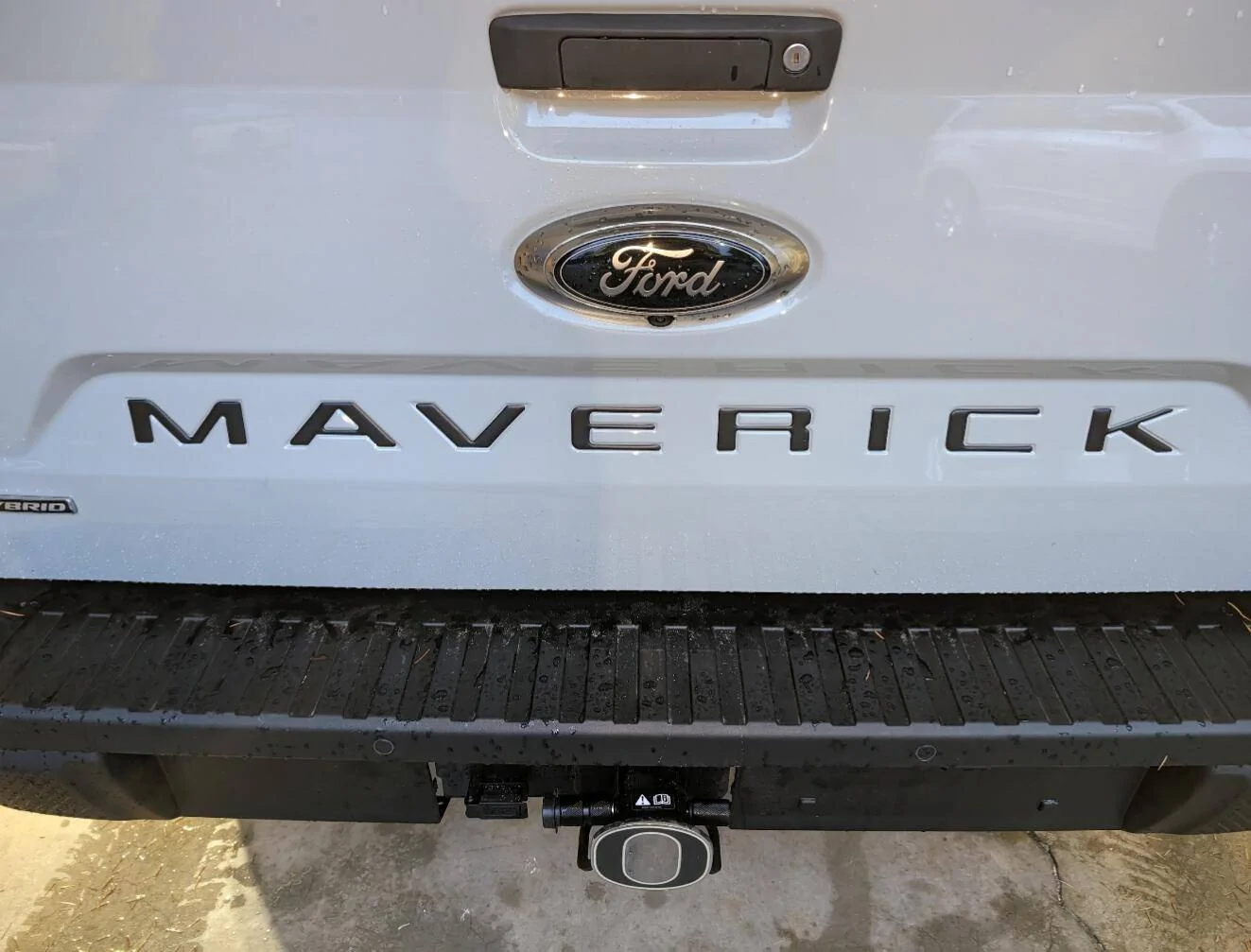 Ford Maverick Let's See Your Trailer Hitch Cover 1000010355
