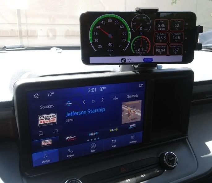 Ford Maverick Extra Dashboard Instrument Gauge Installed 1751312309098-e3