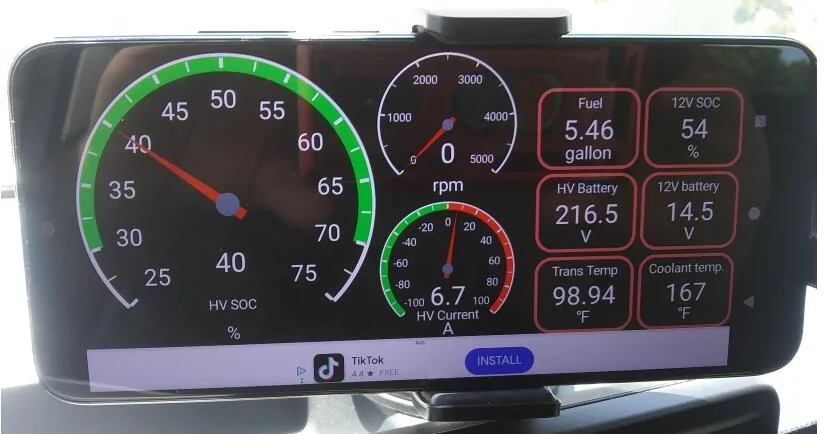 Ford Maverick Extra Dashboard Instrument Gauge Installed 1751312351730-xn