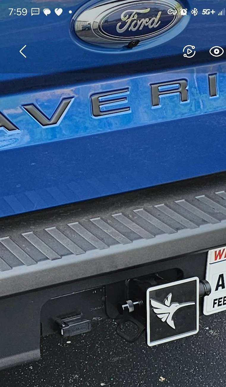 Ford Maverick Let's See Your Trailer Hitch Cover Maverick_Hitch_Cover-03