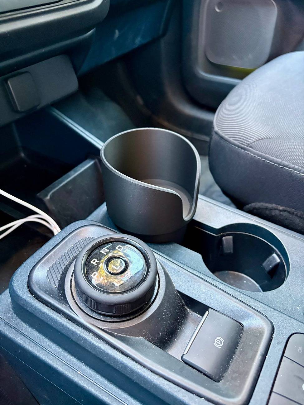 Ford Maverick 3D Printed Front Cupholder Inserts IMG_0965