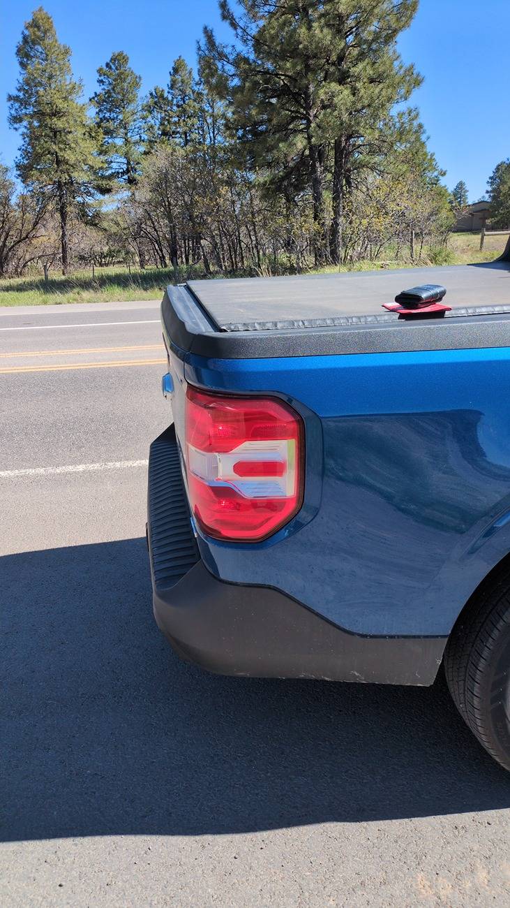 Ford Maverick Totaled 2023 XL Maverick - From a Fender Bender Maverick Side View
