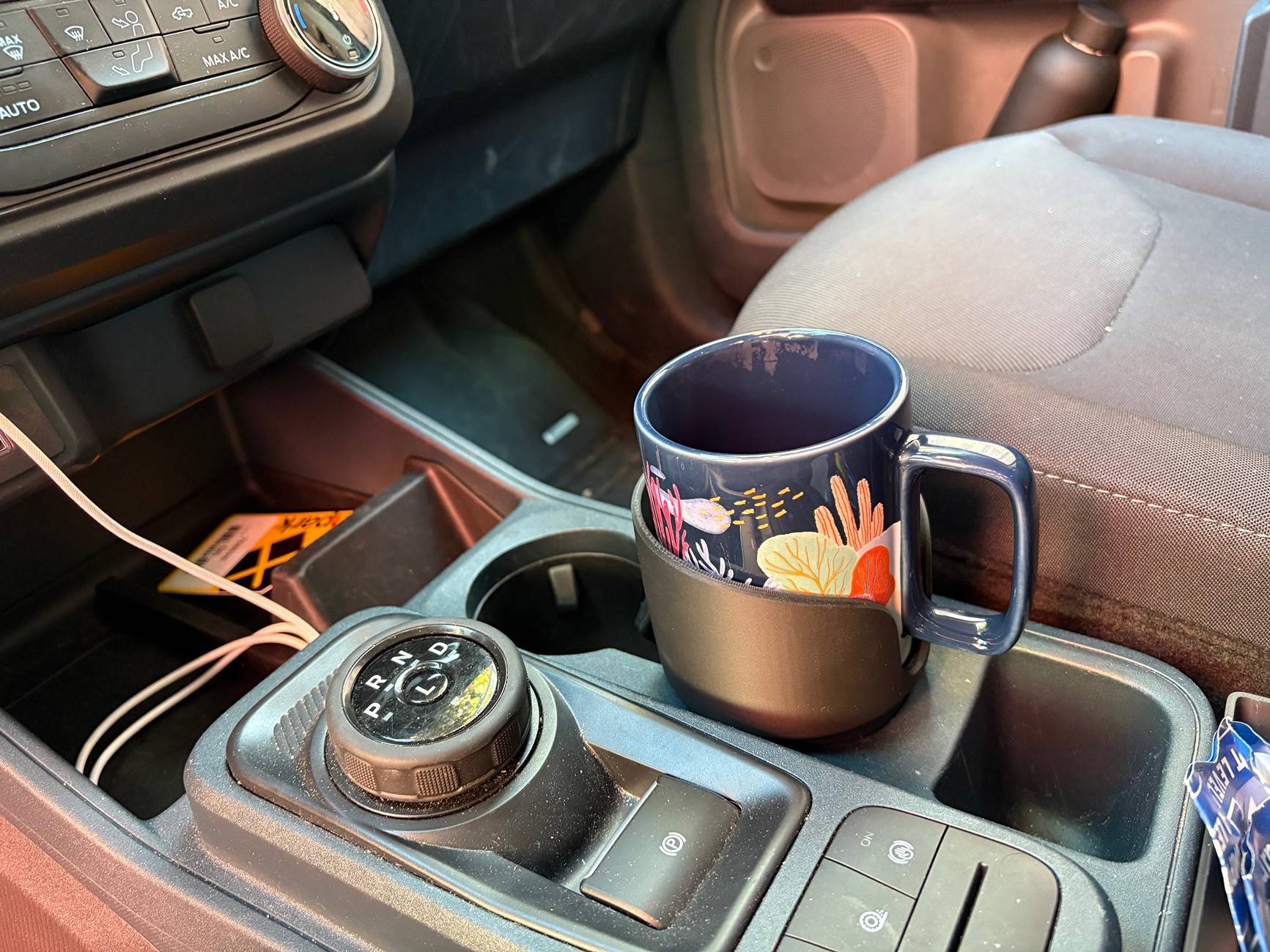 Ford Maverick 3D Printed Front Cupholder Inserts IMG_0975