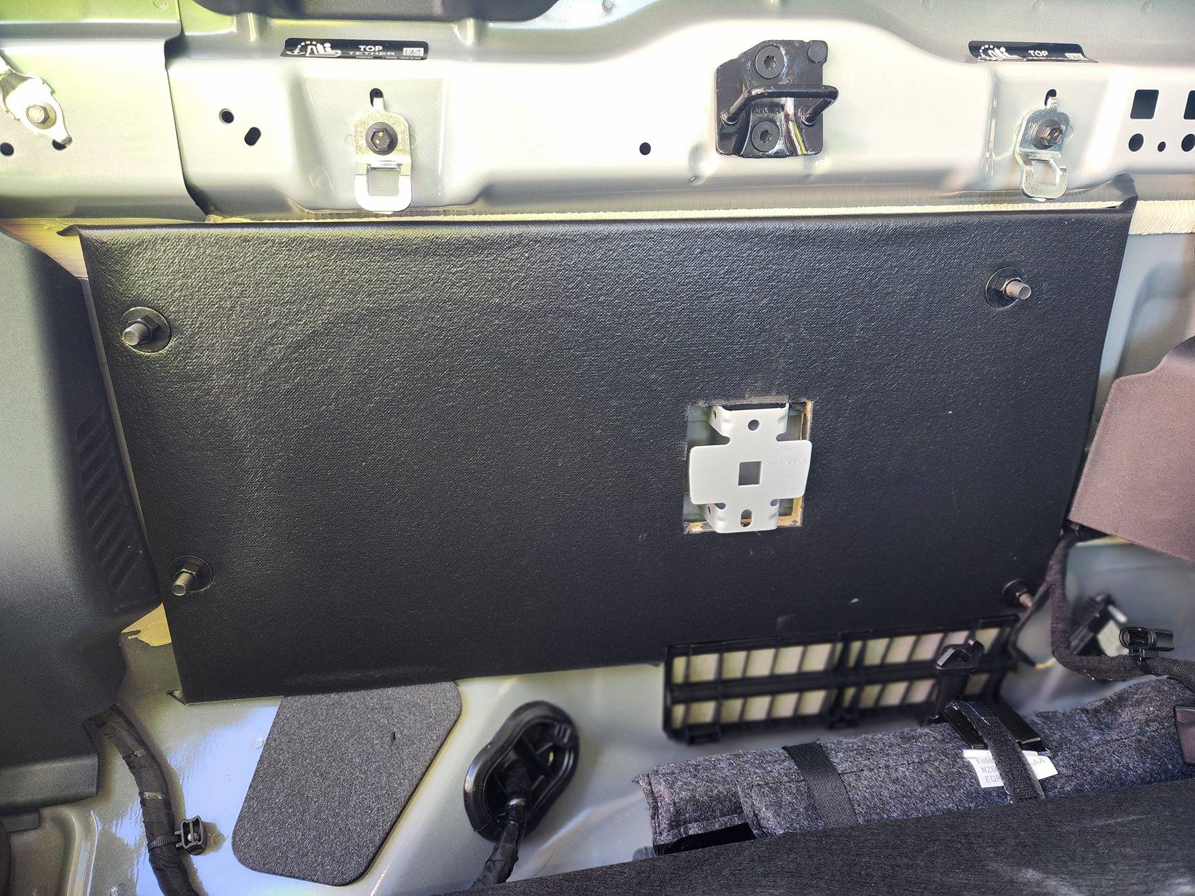 Ford Maverick Subwoofer prep 20250701_184549