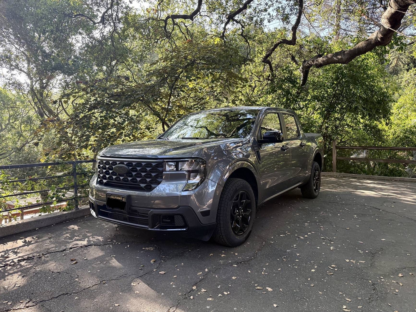 Ford Maverick Blacked out oval options available for 2025? IMG_5812