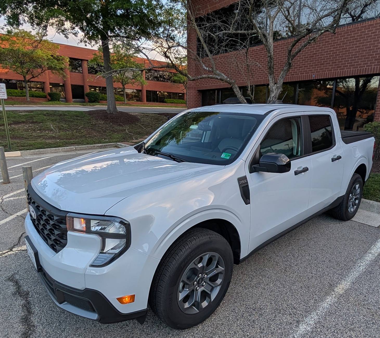 Ford Maverick Cactus grey vs space white image