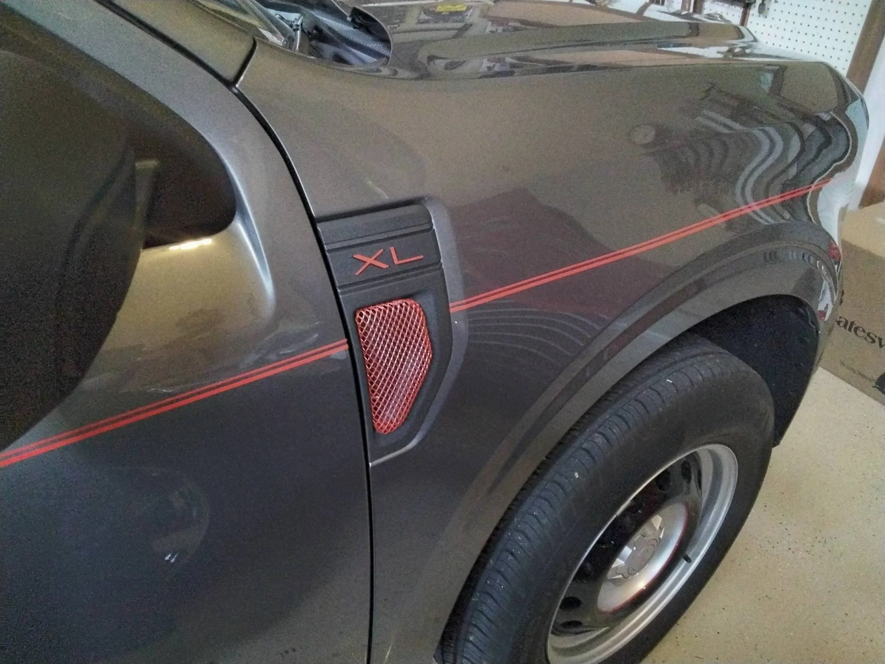 Ford Maverick Customized Fender Vents 20230608_164443