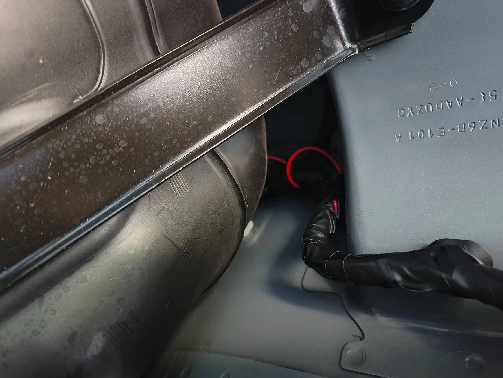 Ford Maverick Small 4th July project.... Installed Power Tailgate Lock for 2025 XL. IMG20250704152625