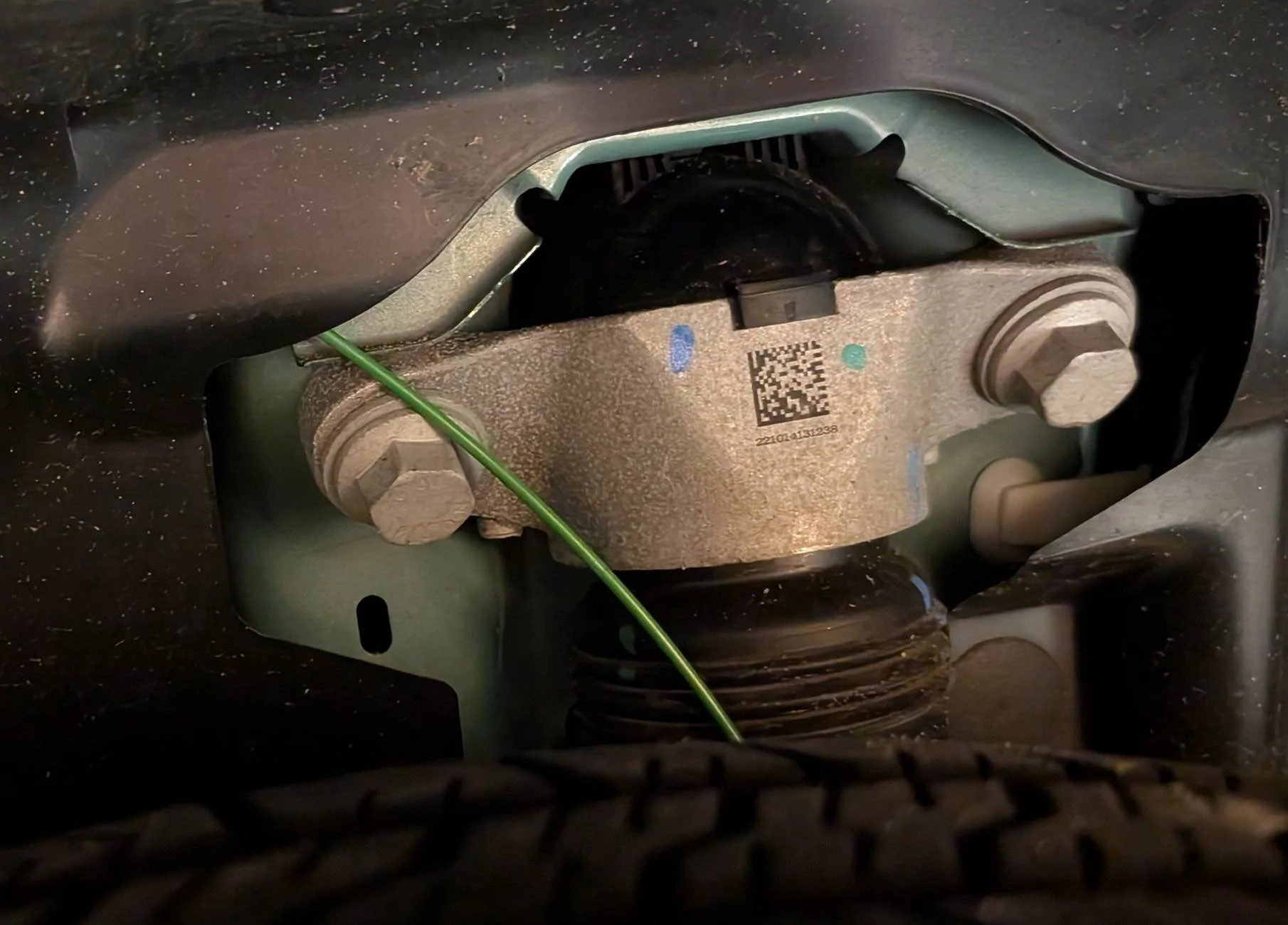 Ford Maverick Loose Wire/Rear Shock Help Unknown Wire1